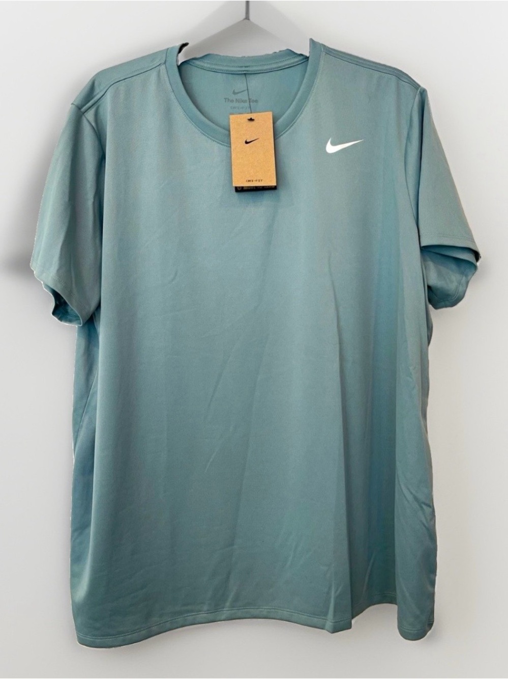 Nike Dri-FIT The Nike Tee Women's Training Crew Neck T-Shirt Blue 2XL DX0687-017